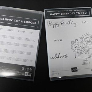 Stampin' Up! Happy Birthday to You Stamps and Birthday Dies